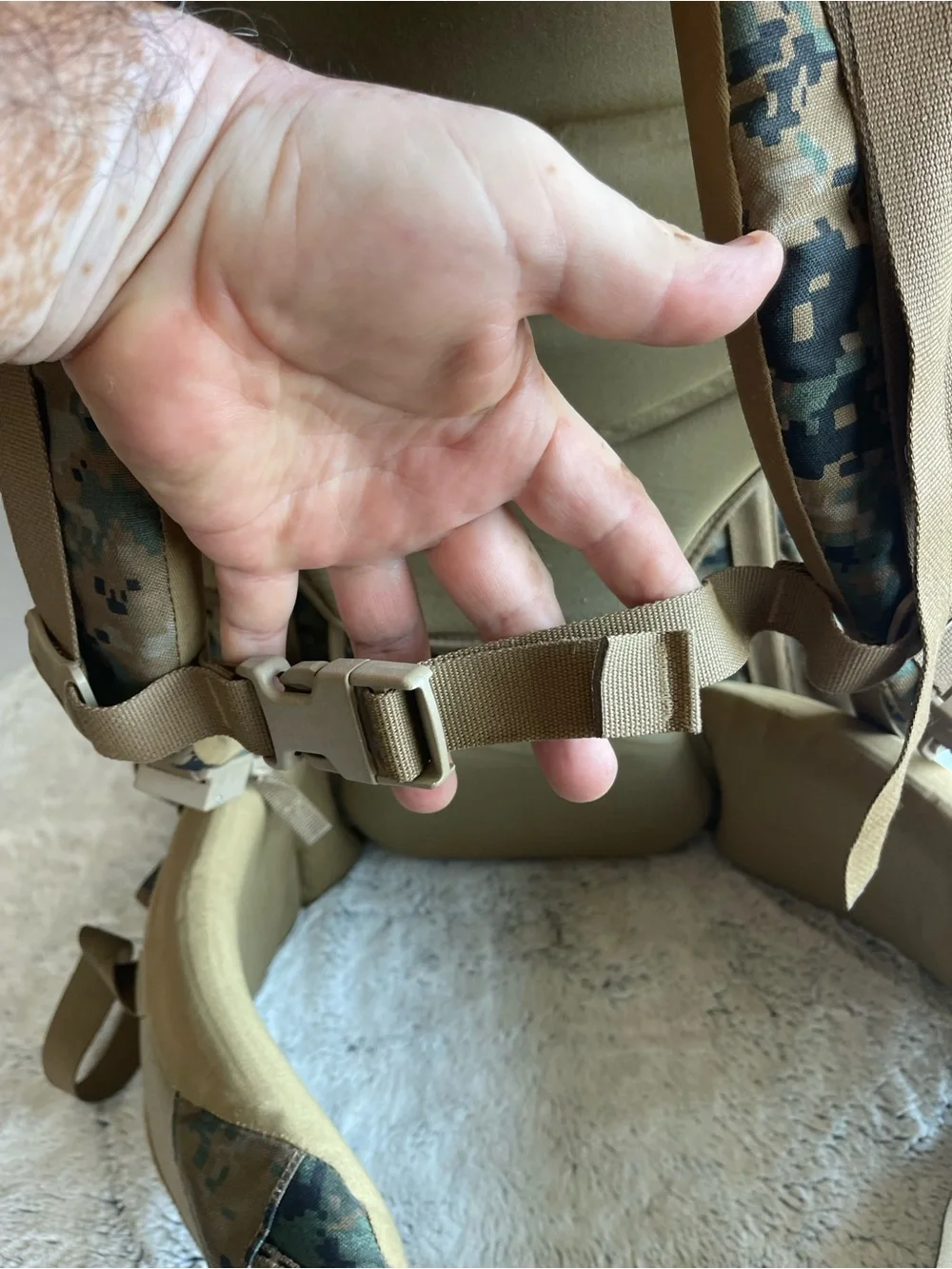 USMC Military Marine Surplus Marpat ILBE Propper Intl. Inc Rucksack Backpack